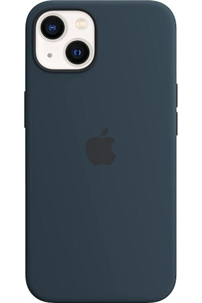 Apple Θήκη Πλάτης Σιλικόνης Μπλε Αβύσσος (iPhone 13) Κωδικός: MM293ZM/A