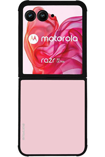 Other Θήκη Sonique Colorbloc Σειράς για Motorola Razr 50 Ultra, Ανοιχτό Ροζ