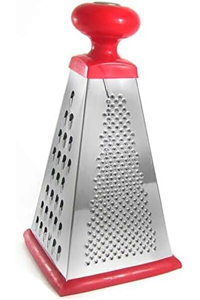 Yıldızan Nzr Beautestore Pyramid Grater, 4-Way Stainless Steel Kitchen Grater...