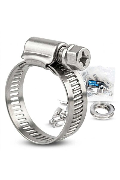 GEKO SET 10 COLIERE FURTUN CU BANDA METALICA 12.7MM X 3M