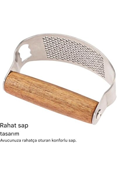 Yıldızan Nzr Beautestore Stainless Steel Rocking Garlic Press - Practical Gar...
