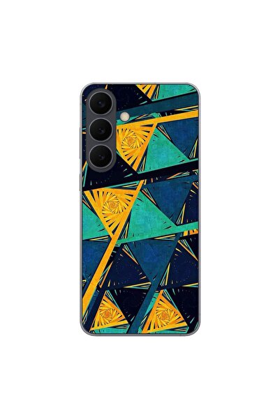 OEM Husa compatibila cu Samsung Galaxy S25 FE Silicon Gel Tpu Model Abstract ...