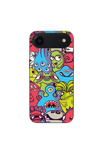 OEM Husa compatibila cu Apple iPhone Air Silicon Gel Tpu Model Squishi Monsters