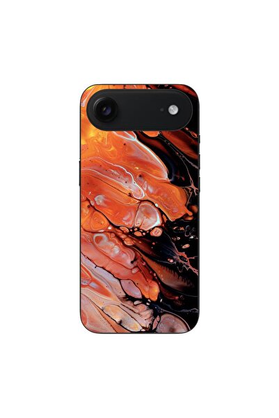 OEM Husa compatibila cu Apple iPhone Air Silicon Gel Tpu Model Abstract Lava ...