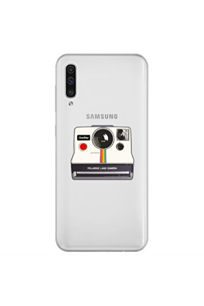 Other Samsung A50 Polaroid land camera Transparent Silicone TPU Θήκη