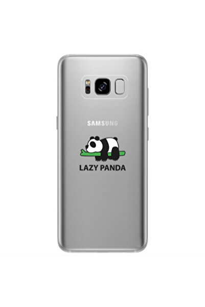 Other Samsung S8 Plus Lazy panda Transparent Silicone TPU Θήκη