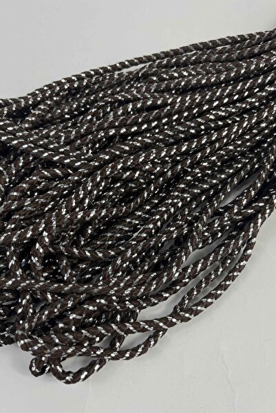 Hobigram Black Silver Twicord Double Color Cord Ribbon 0.8 mm – Decorative Or...