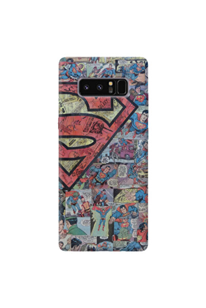 Other Samsung Note 8 Superman galaxy Transparent Silicone TPU Θήκη