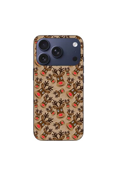 OEM Case compatible with Apple iPhone 17 Pro Silicone Gel Tpu Christmas Rudol...