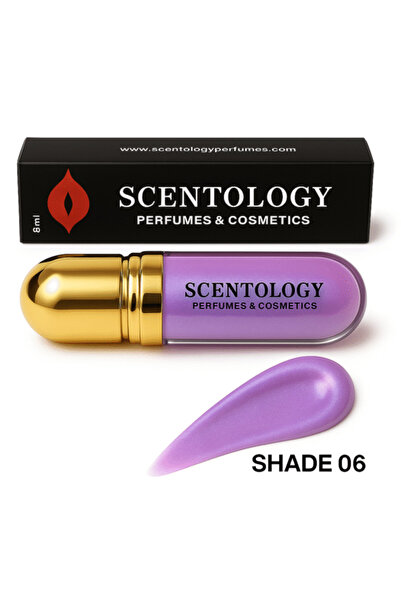 Scentology Doctor of perfums اللون 06 – ملمع شفاه مغذي عالي اللمعان. 8 مل
