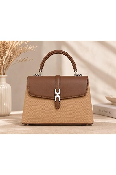 BAGCO Women’s Structured Top Handle Handbag – PU Leather Mini Shoulder & Hand...