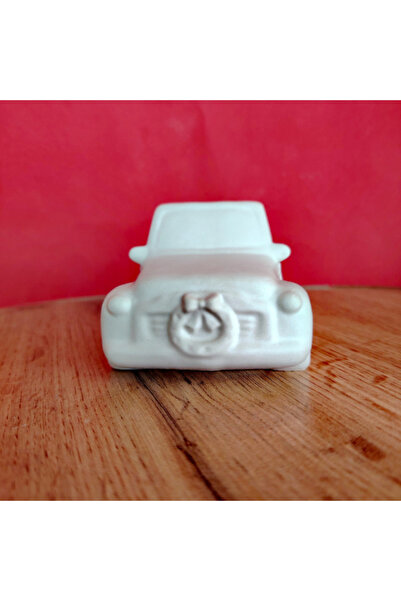 CREATIVITATEPLUS Figurina din ipsos Masina 3D, 12x7cm