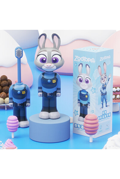 Choice3 Judy Anime Cartoon Zootopia 2 Kids Toothbrush Transformable Retractab...