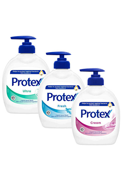 Protex Pachet 3 bucati Liquid Soap 300ml