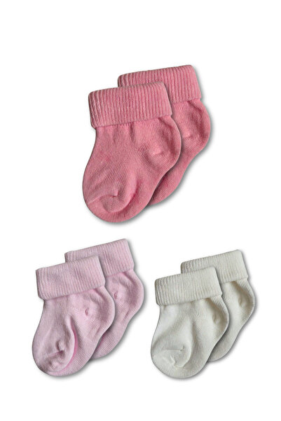 Panfilia 0-6 Months Cotton Baby Socks Set of 3