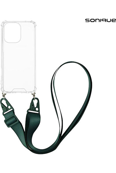 Other Θήκη Σιλικόνης με Λουράκι Sonique Armor Διαφανής για Xiaomi Redmi 13 4G...