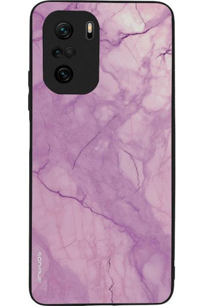 Other Θήκη Sonique Σειράς Marble για Xiaomi Poco F3 Mi 11i Βιολετί