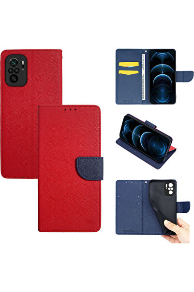 Other Sonique Trend Wallet Συνθετικό Δέρμα / Σιλικόνη Κόκκινο (Redmi Note 10 ...