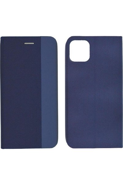 Other Ancus Μαγνητική Θήκη Βιβλίου από Καμβά Μπλε (iPhone 11 Pro) Κωδικός: 26201