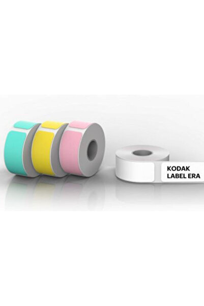 Kodak Αυτοκόλλητες Ετικέτες Label Era M50, Σετ 12 Ρολών: 9 Ρολά Λευκά, 1 Ρολό...