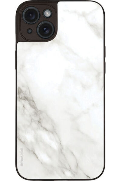 Other Sonique Μαρμάρινη Θήκη για Apple iPhone 15 Plus Λευκή