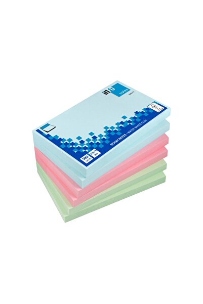 INFO NOTES Notițe adezive Harmony 125 x 75 mm - 100 coli - 5655