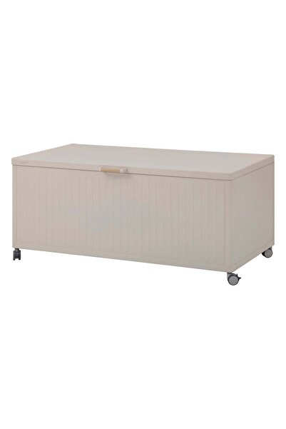 Hesperide Edenio clay storage box, 182.2 x 78 x 89.4 cm, aluminum -