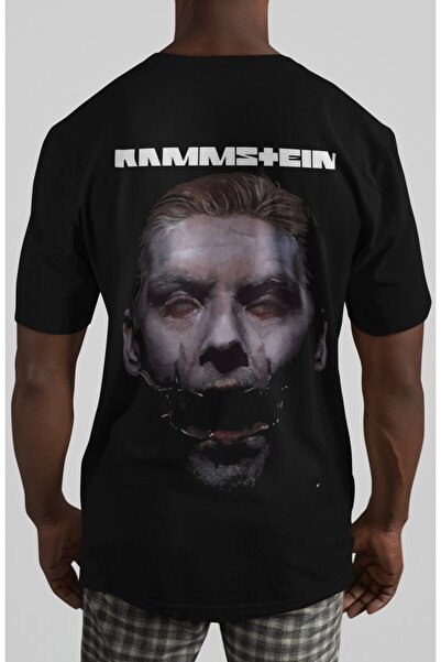 SEVBANO Rammstein rok metal muzički bend, majica sa leđnim printom, unisex, v...