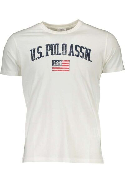 U.S. Polo Assn. T-shirt Short sleeves Men 59942 49351-101 White (2XL)