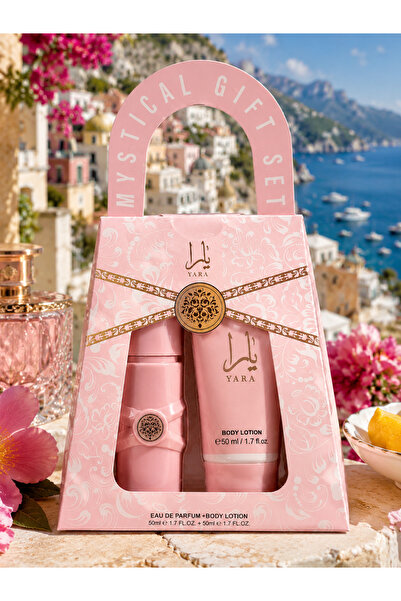 lattafa Yara Pink Gift Top Bottom Set – Eau de Parfum 50 ml + Body Lotion 50 ml