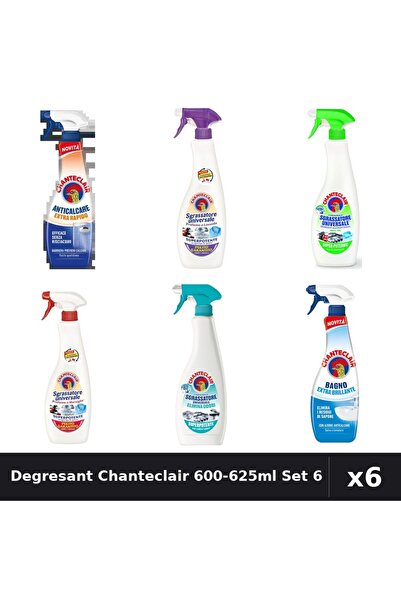 Chanteclair Set 6 Degresant Universal 600-625ml - Lavanda, Lămâie, Marsilia, ...