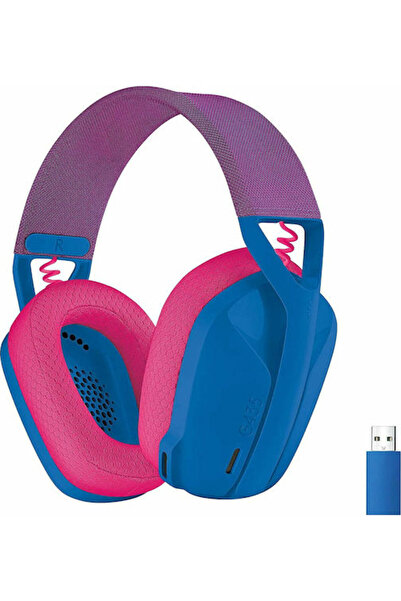 logitech G435 Lightspeed Ασύρματα Ακουστικά Gaming Πάνω από το Αυτί με Σύνδεσ...