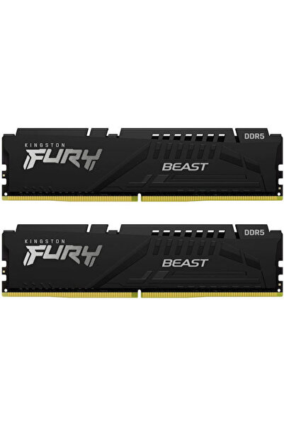 Kingston Fury Beast DDR5 64GB RAM με 2x32GB Μονάδες και Ταχύτητα 5600 για Επι...