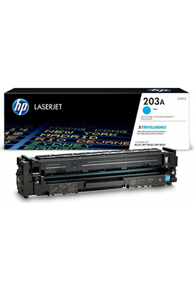 HP 203A Γνήσιο Τόνερ Εκτυπωτή Λέιζερ Κυανό 1300 Σελίδες (CF541A)