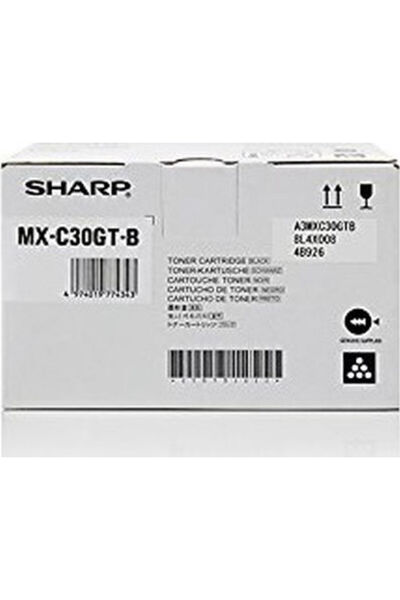 Sharp MX-C30GTB Γνήσιο Τόνερ Εκτυπωτή Λέιζερ Μαύρο 6000 Σελίδες