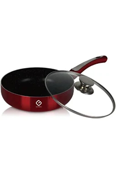GRÜNBERG High-sided pan Grunberg MFP28, 28 cm, aluminum, marbled non-stick in...