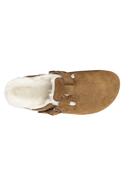 Birkenstock Piele întoarsă Boston cu blană de miel 40