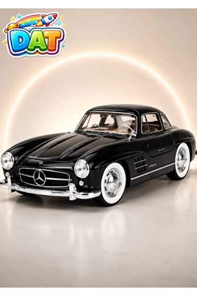 DAT 1:24 Scale Classic Gullwing Coupe Diecast Model Car with Detailed Interio...