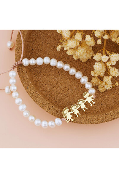 BLACK SWAN Bijoux Bratara din perle naturale de cultura si link Family cu tot...