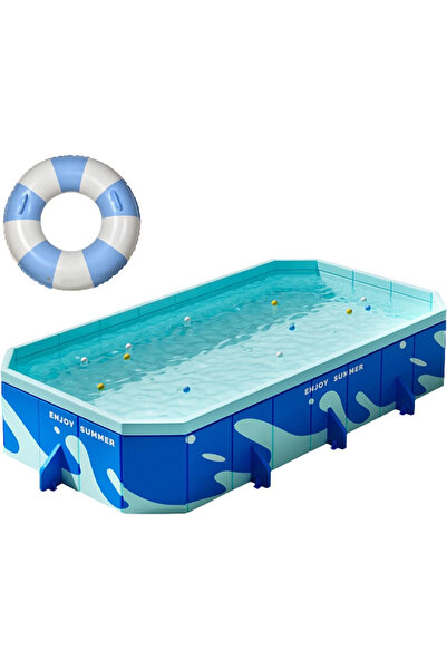 GGEROU Non-Inflatable Foldable Swimming Pool for Kids and Adults Foldable Kid...
