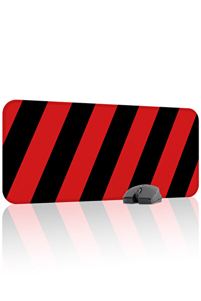 mousepad bastir Black Red 70X30 XL Fan Gaming Player Mouse Pad Non-Slip Base ...