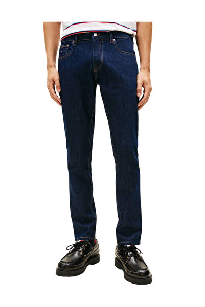 Tommy Hilfiger Ανδρικό Scanton Slim Τζιν Navy Μπλε Tommy Jeans DM0DM23063-1BK