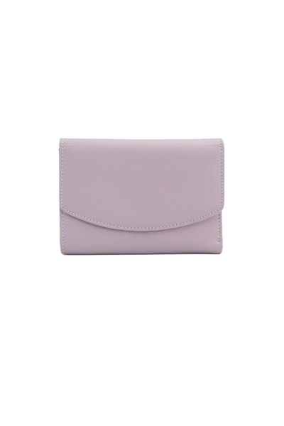 Posete Fagaras Ada Leather Wallet - Lila, Genuine Leather Wallet , Women's Wa...