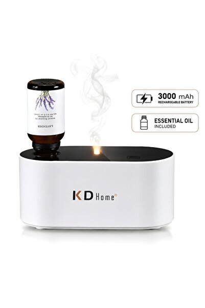 Kdhome Difuzor Uleiuri Esentiale, Aparat Aromaterapie AirBloom, Ultrasunete, ...