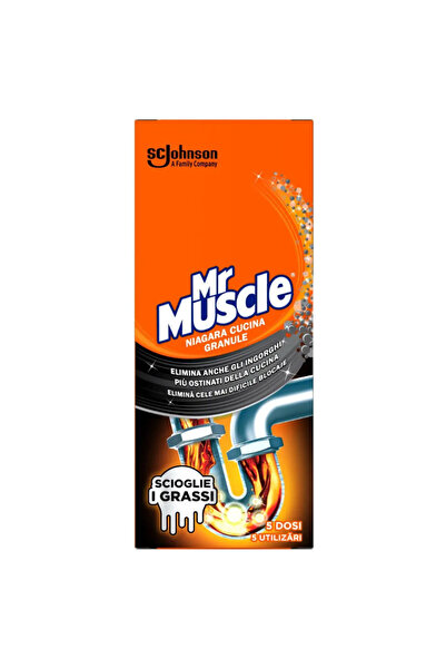 Mr. Muscle Granule desfundătoare de scurgeri 250g Mr Muscle