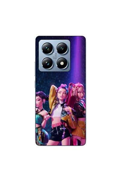 OEM Husa compatibila cu Xiaomi 14T Pro Silicon Gel Tpu Model KPop Demon Hunte...