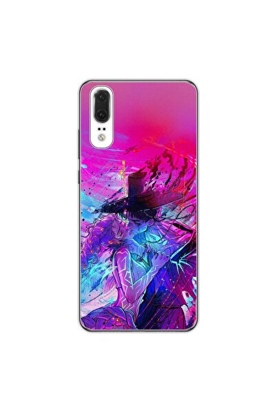 OEM Case compatible with Huawei P20 Silicone Gel Tpu Pattern KPop Demon Hunte...