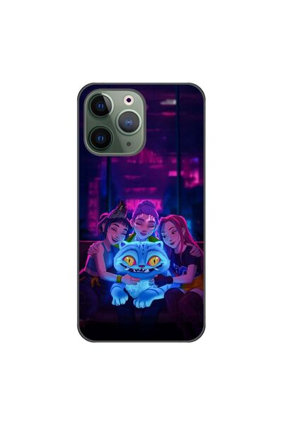 OEM Husa compatibila cu Apple iPhone 11 Pro Silicon Gel Tpu Model KPop Demon ...