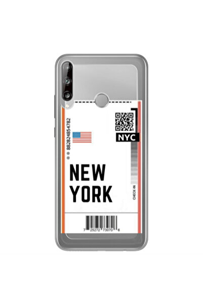 Other Huawei P40 Lite E New York NYC Transparent Silicone TPU Θήκη