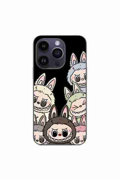 OEM Husa compatibila cu Apple iPhone 14 Pro Silicon Gel Tpu Model Labubu Patt...